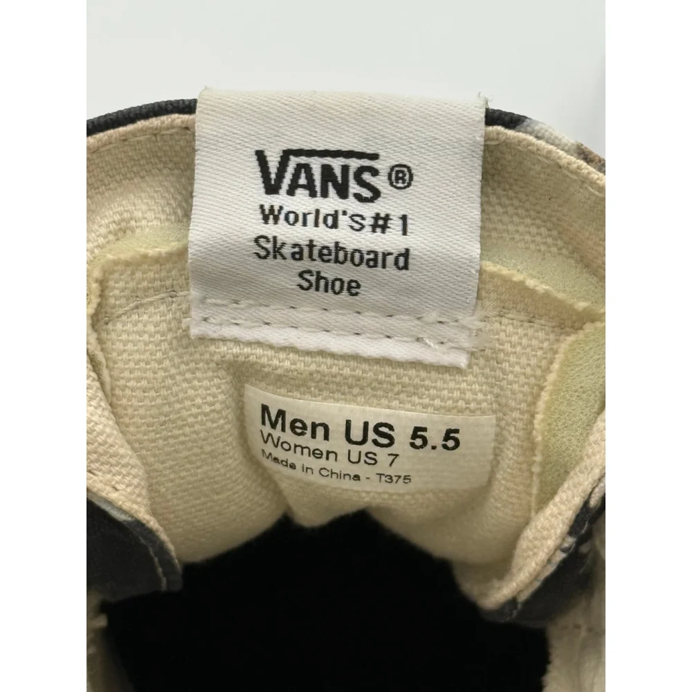 Vans Sk8-Hi “He Loves Me, He Loves Me Not” Daisy Floral Print Sneakers Women’s 7